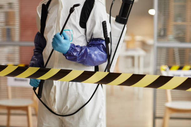 Professional Infectious Disease Decontamination technician working in Hillsboro, OR
